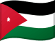 Flagge Jordanien