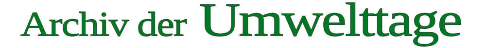 logo archiv der umwelttage